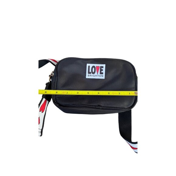 Love Brighton Crossbody Bag With Heart Strap & Zipper Compartments. - Picture 7 of 9